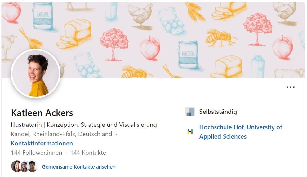 Optimizing my LinkedIn Profile - student project