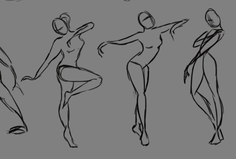 Gesture sketchbook