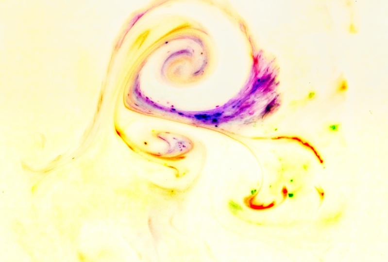 Food color abstract