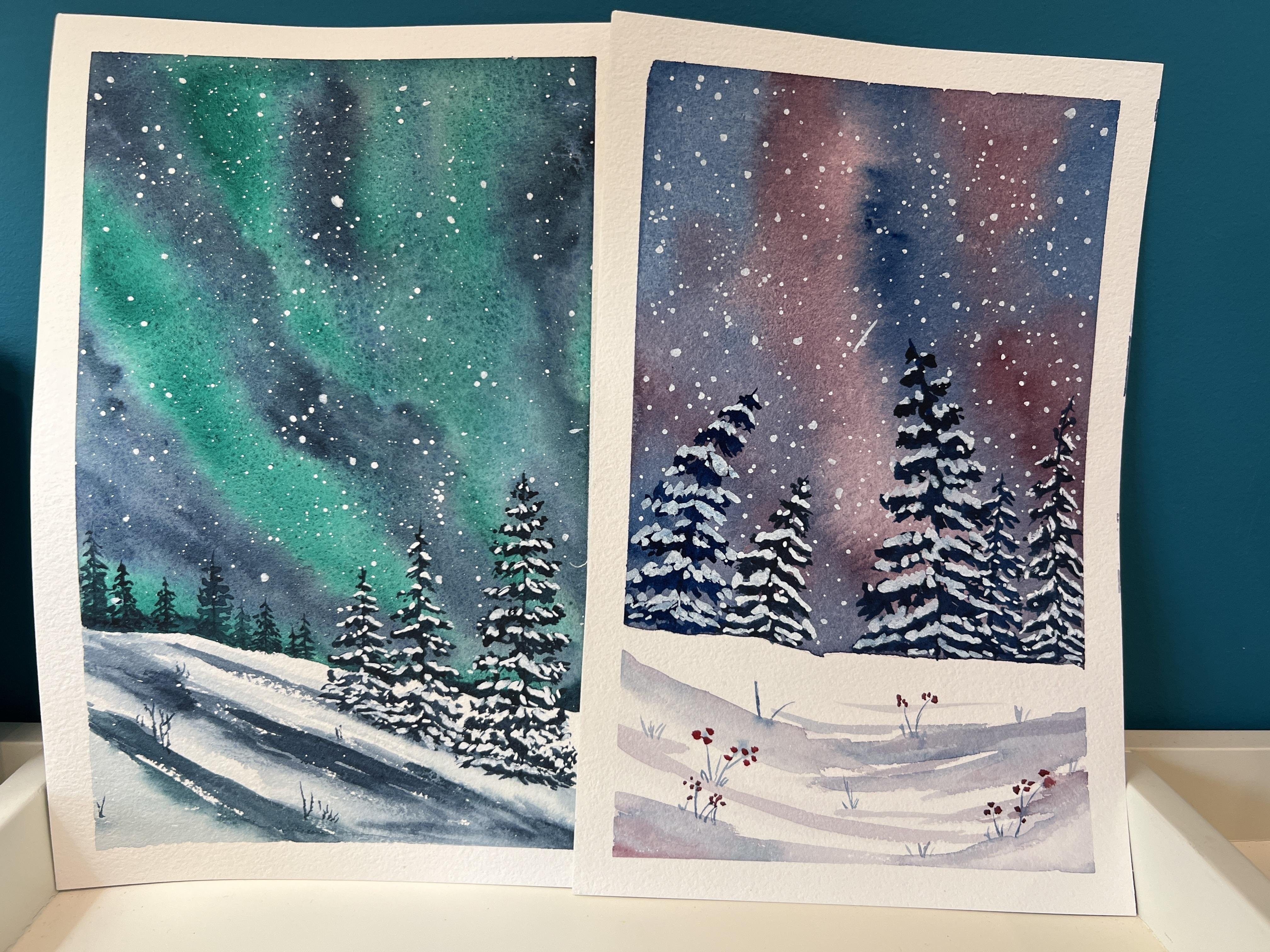 Winter Trees - student project