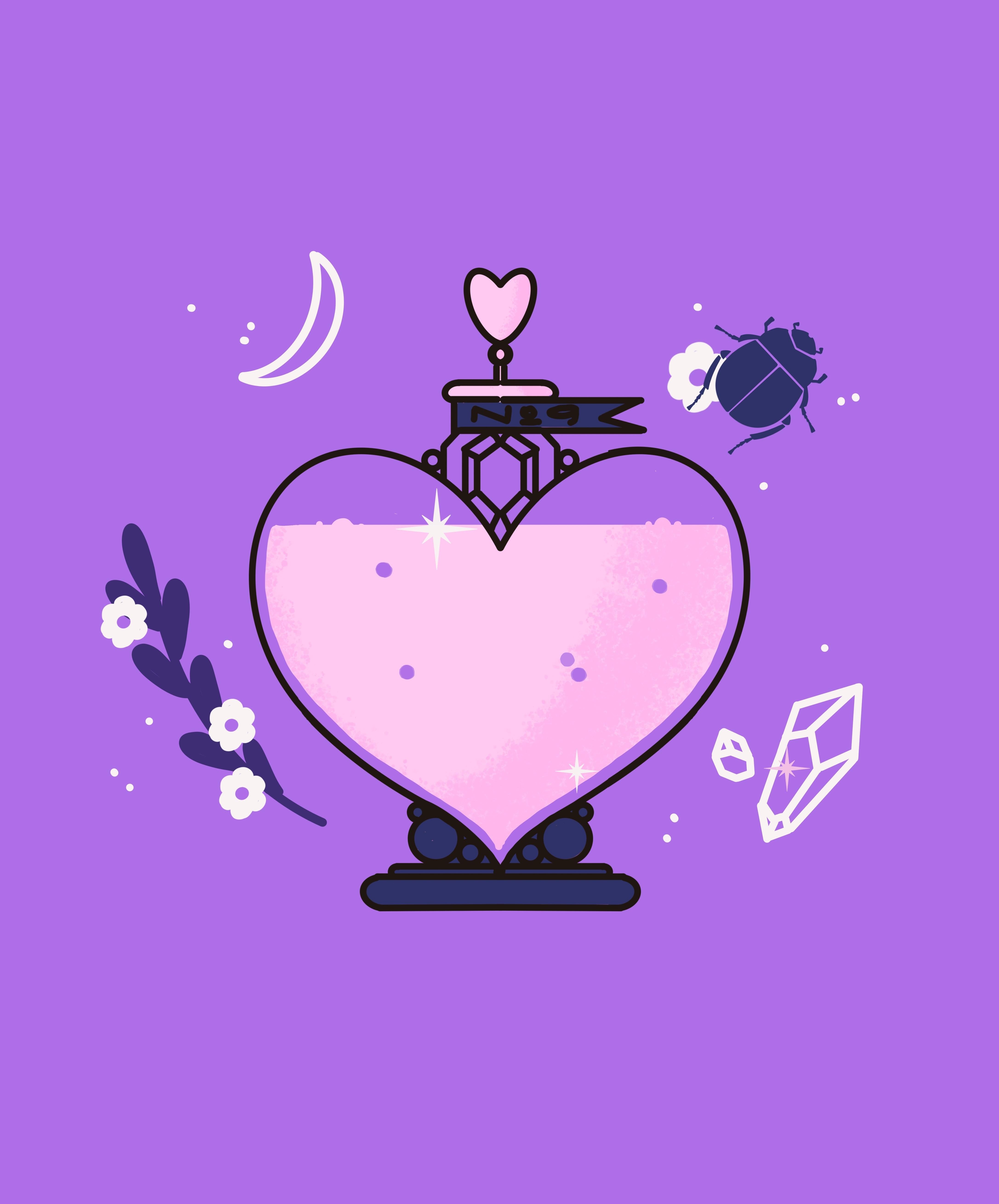 Most Saturated Image I ever created: Love Potion No 9