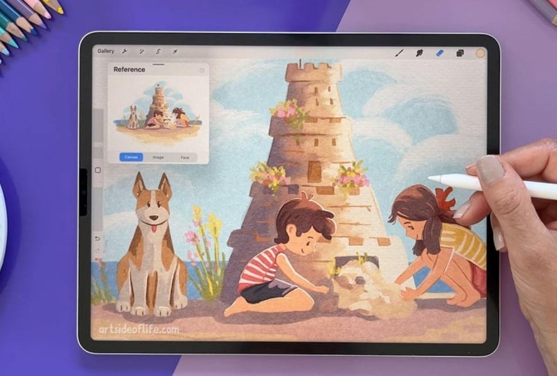 Building sandcastles