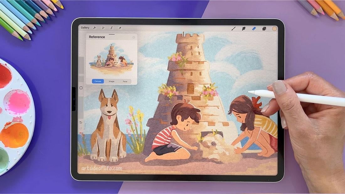 Building sandcastles