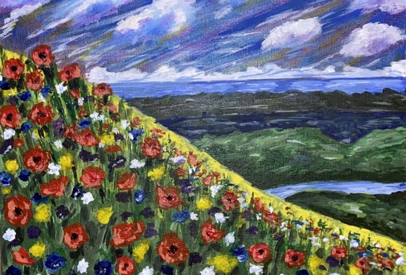 Wildflower Landscape