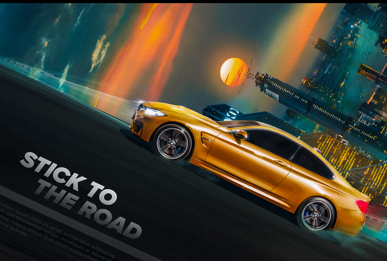 CAR COMPOSITION - student project