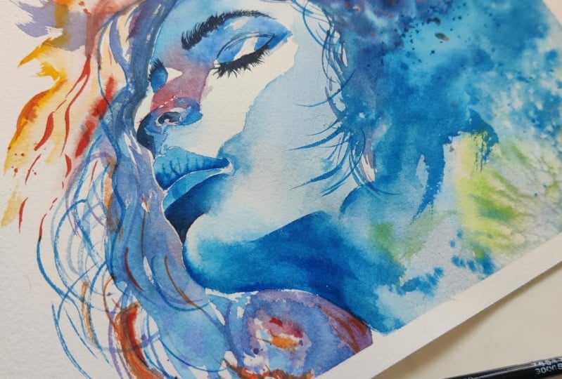 Abstract potrait