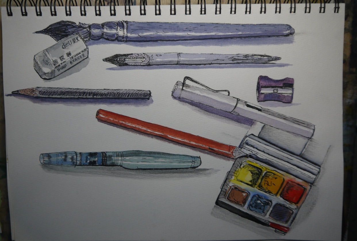 Pen & Ink Sketch - student project