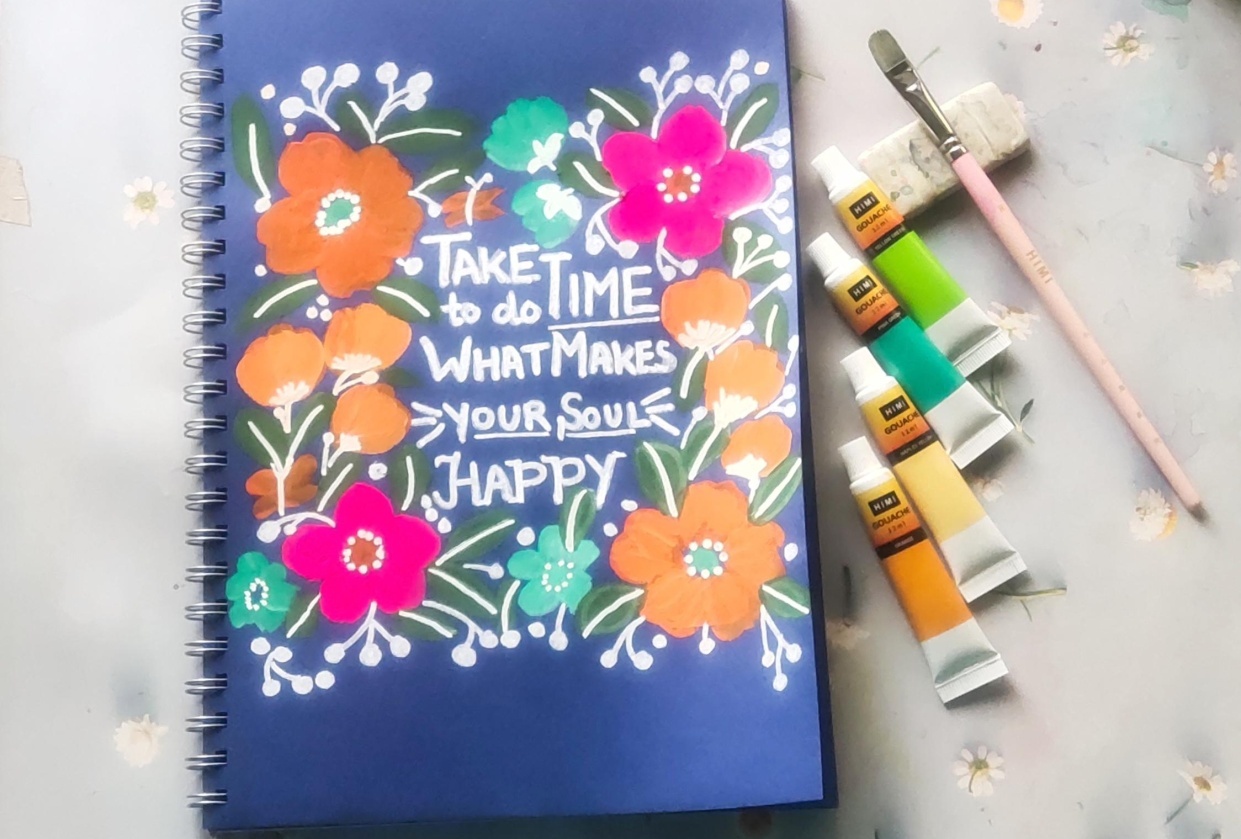 Floral illustration - student project