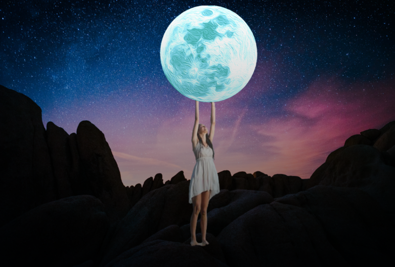 lady moon