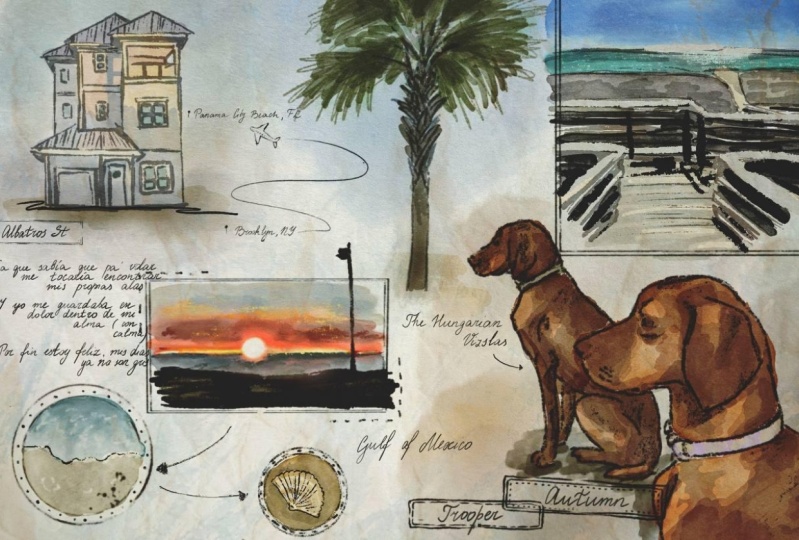 Watercolor journaling