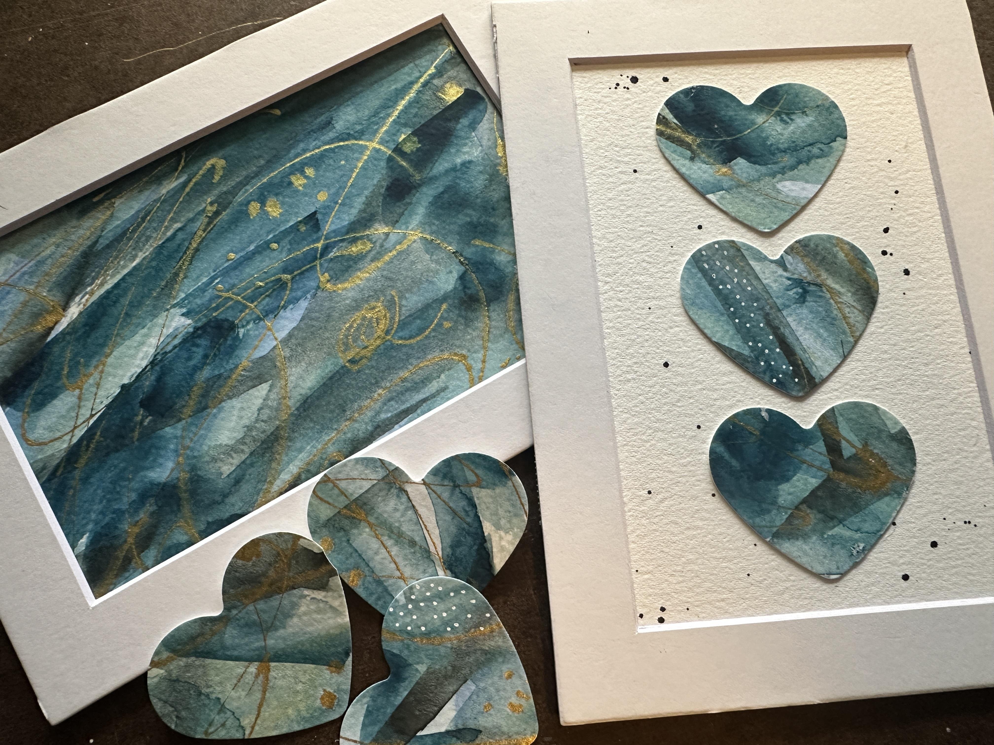 Watercolor Abstract - student project