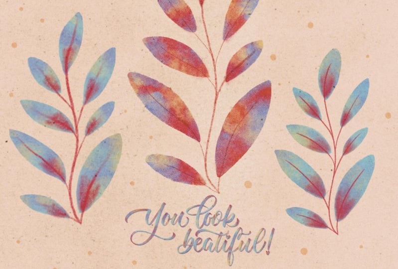 Pencil to pixel + Calligraphy!