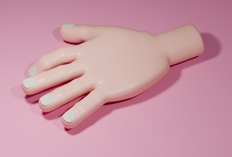 My left hand.