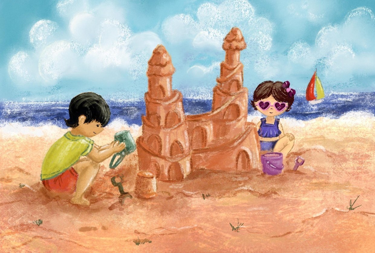 Seaside Fun - student project