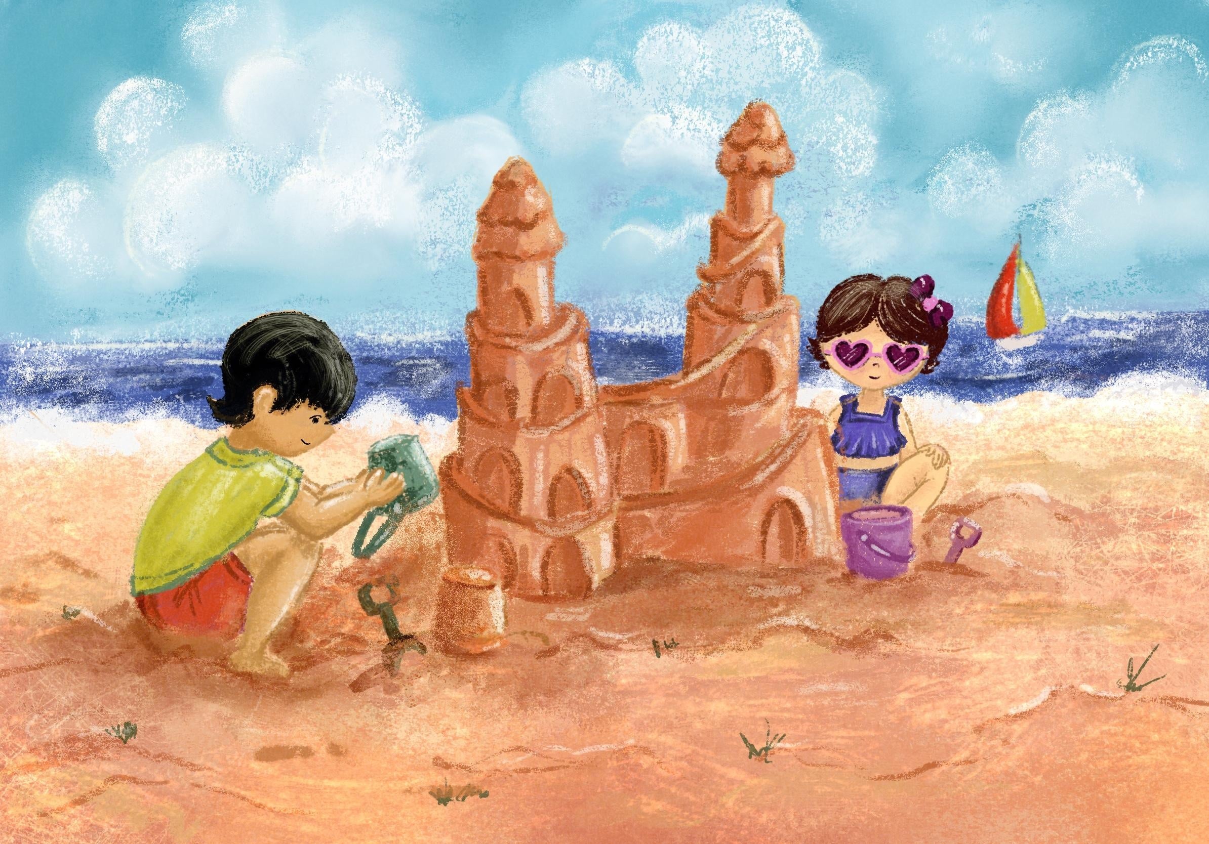 Seaside Fun - student project