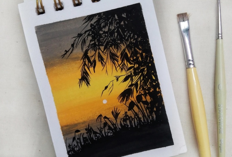 30 days gouache challenge