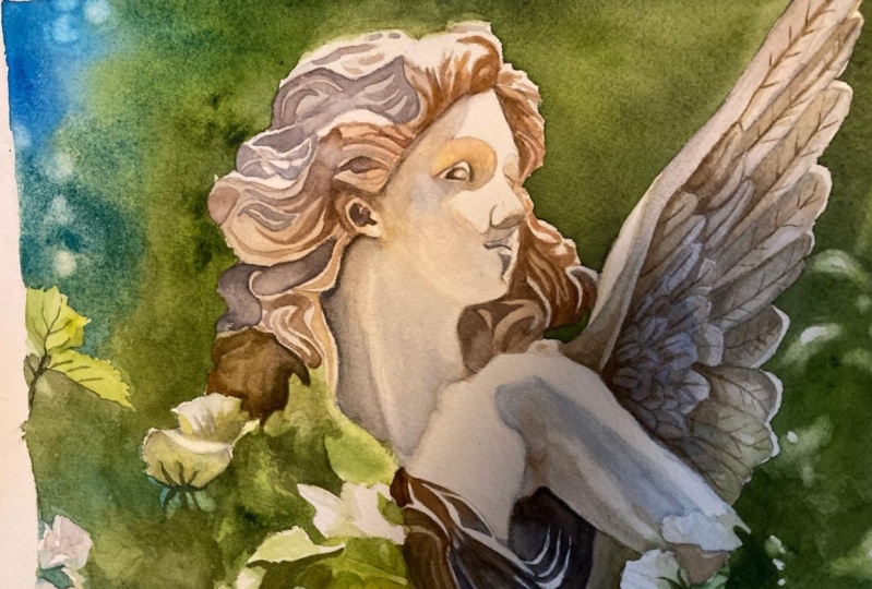 Chris' Angel Statue