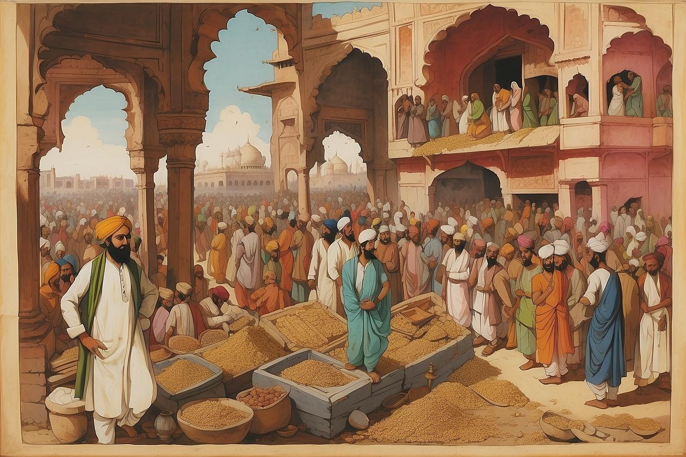 My take on Mughal Miniature Paintings