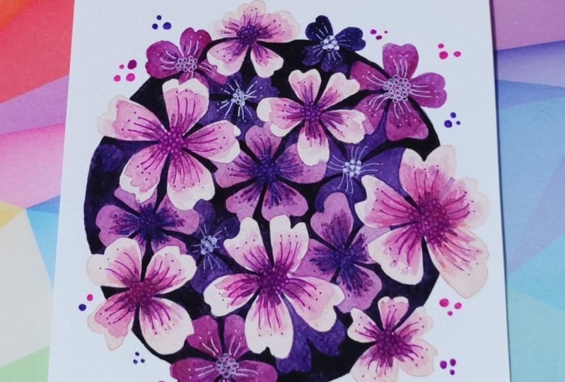 Negative painting
