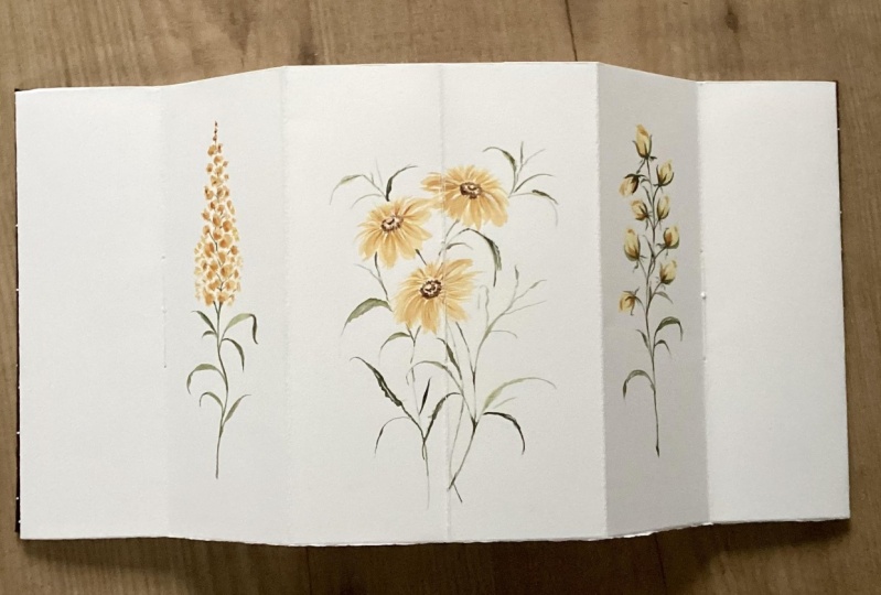 Watercolor flowers