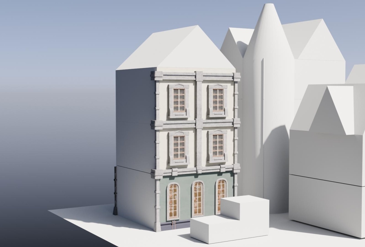 Victorian Street Scene - student project