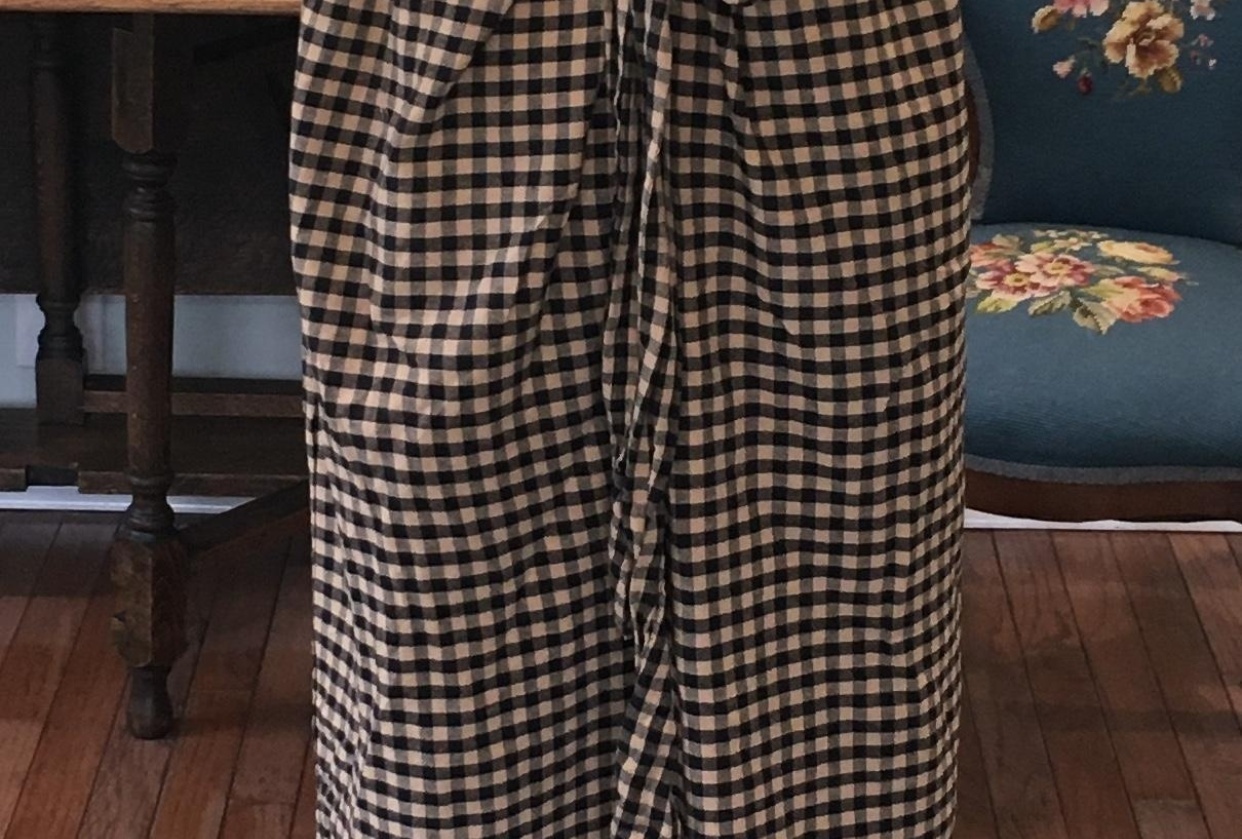 Folk Gathered Skirt - student project