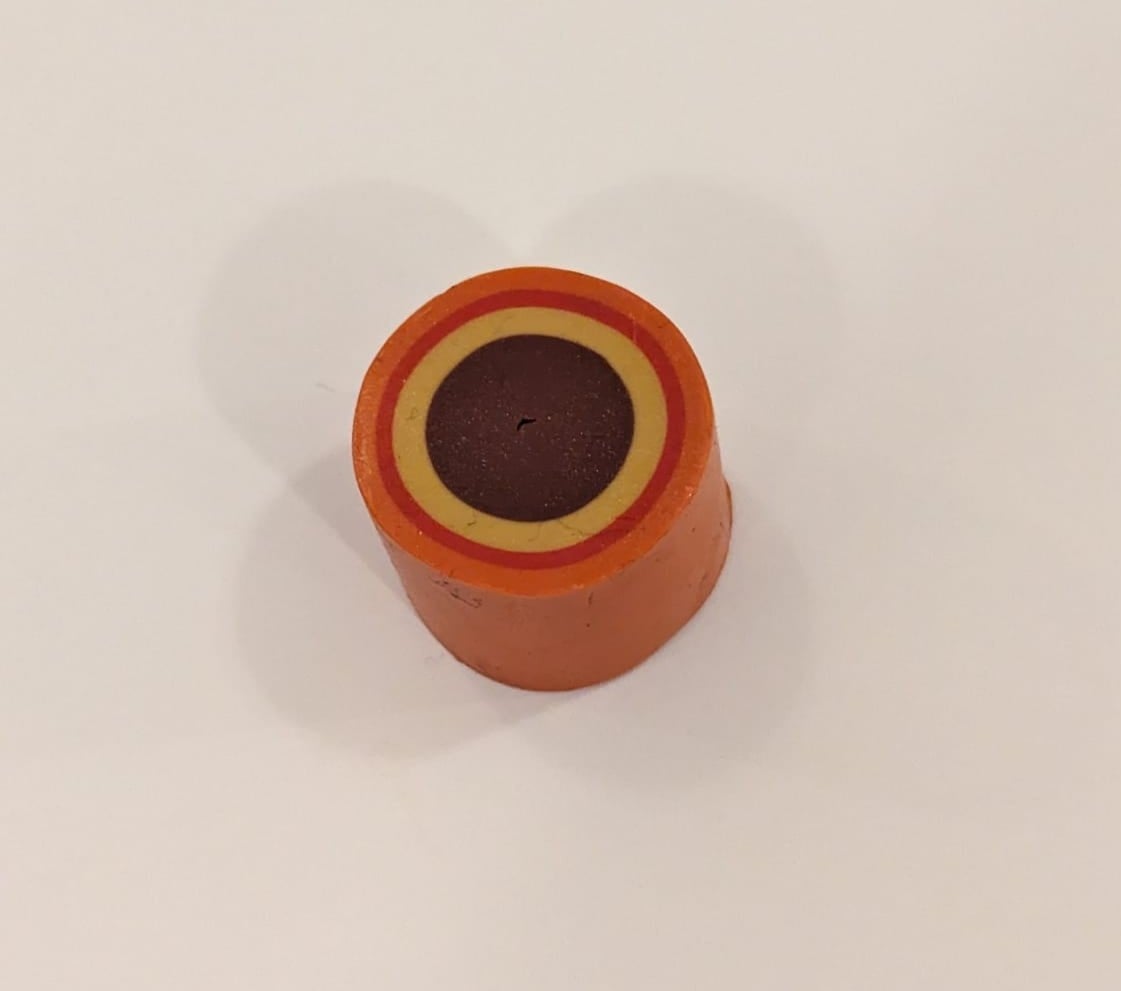 Bullseye cane - student project