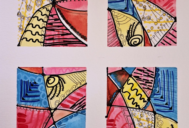 Abstract mini art