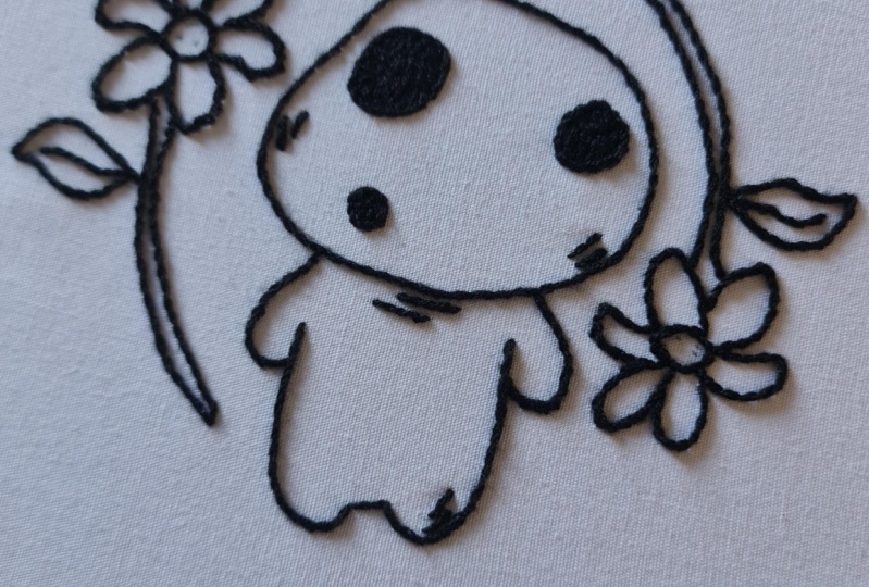 Kodama and flowers