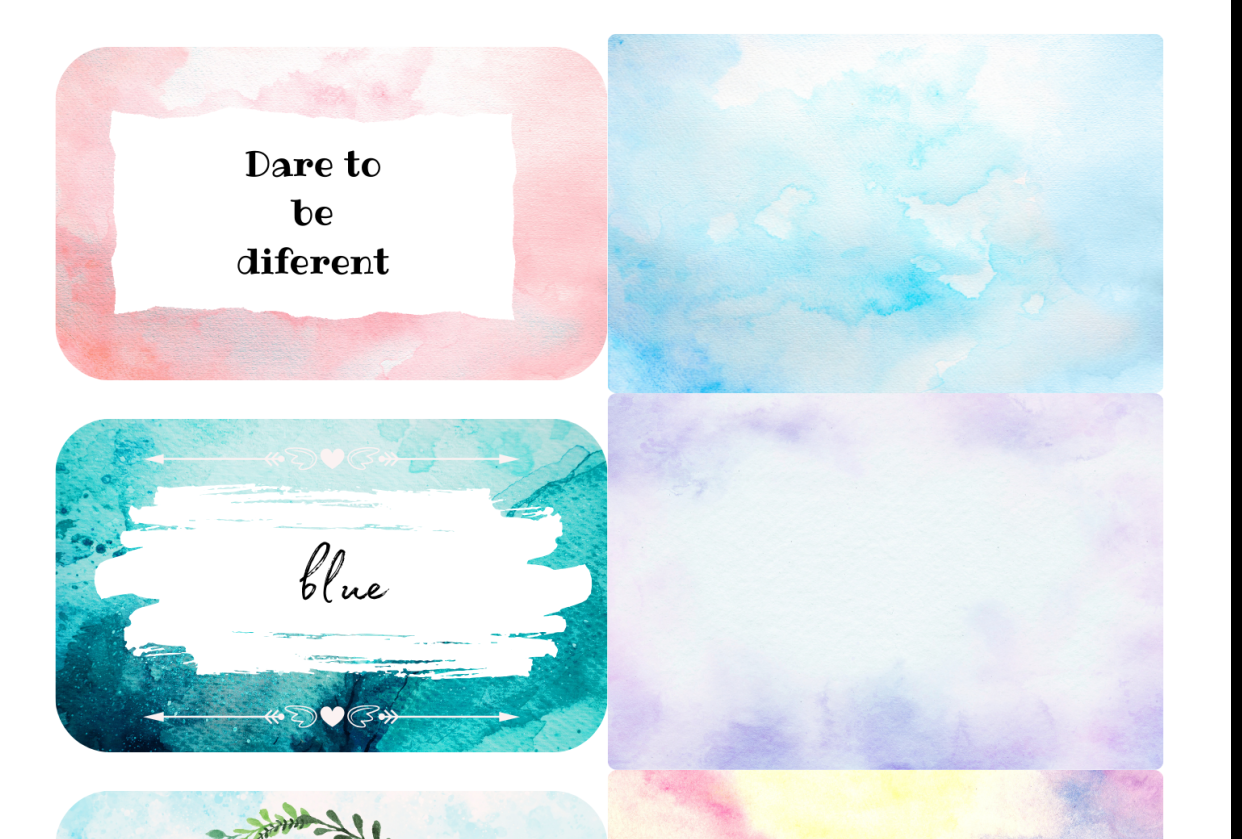 My First Canva Course - Cards - student project