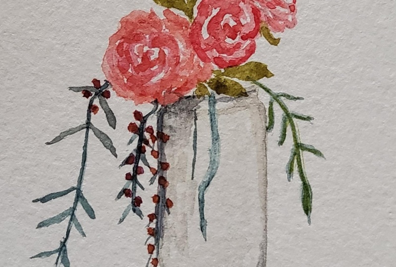 Simple floral bouquet