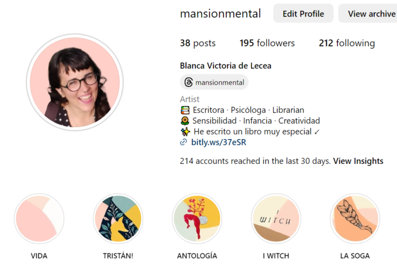 NEW Instagram Bio