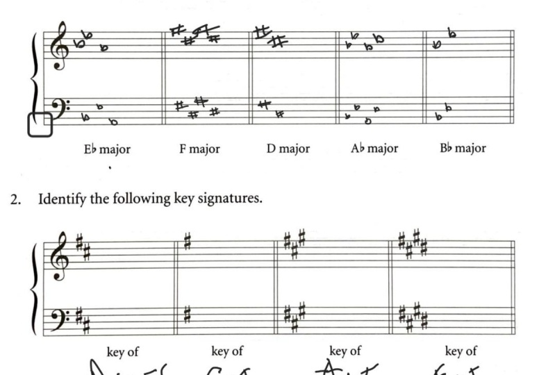 Projects 1 Major Scales