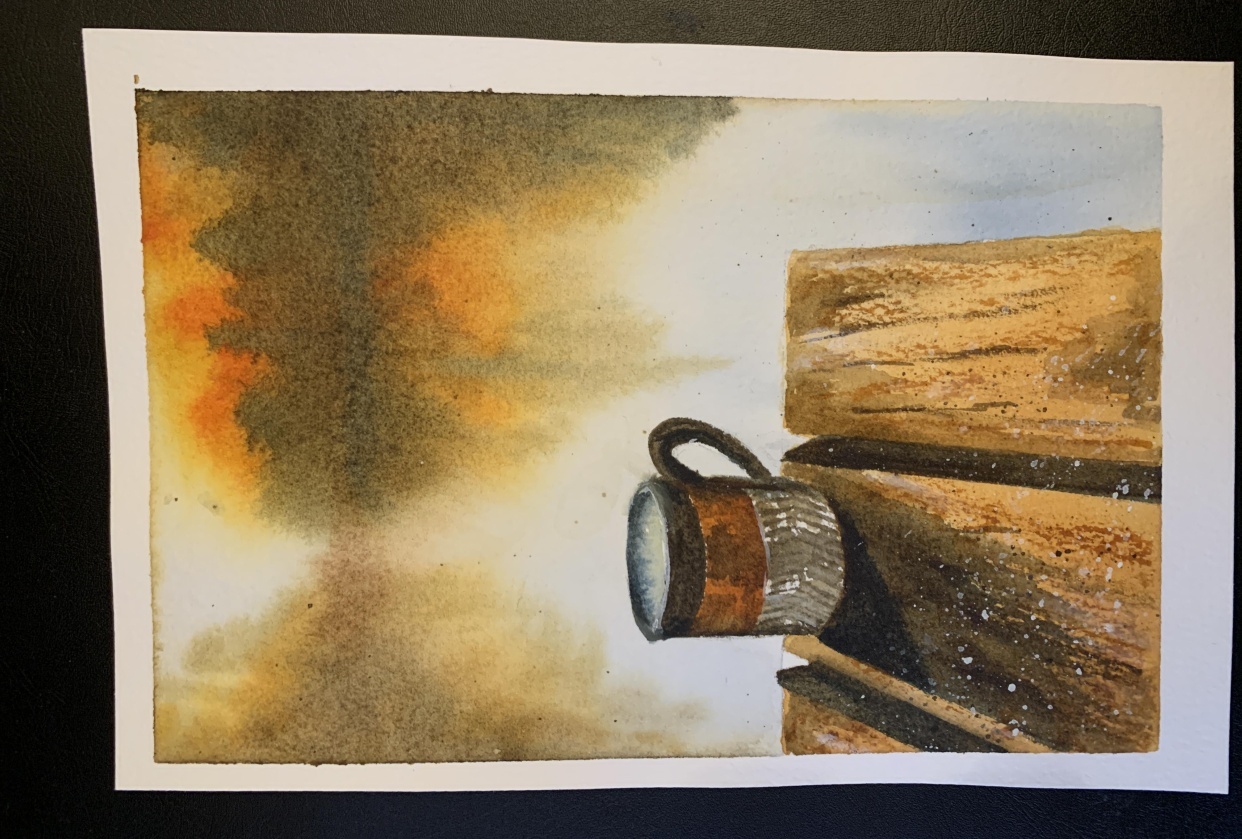 Lights shadows and tea - student project