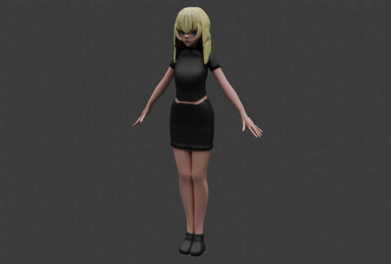 My first Blender Character