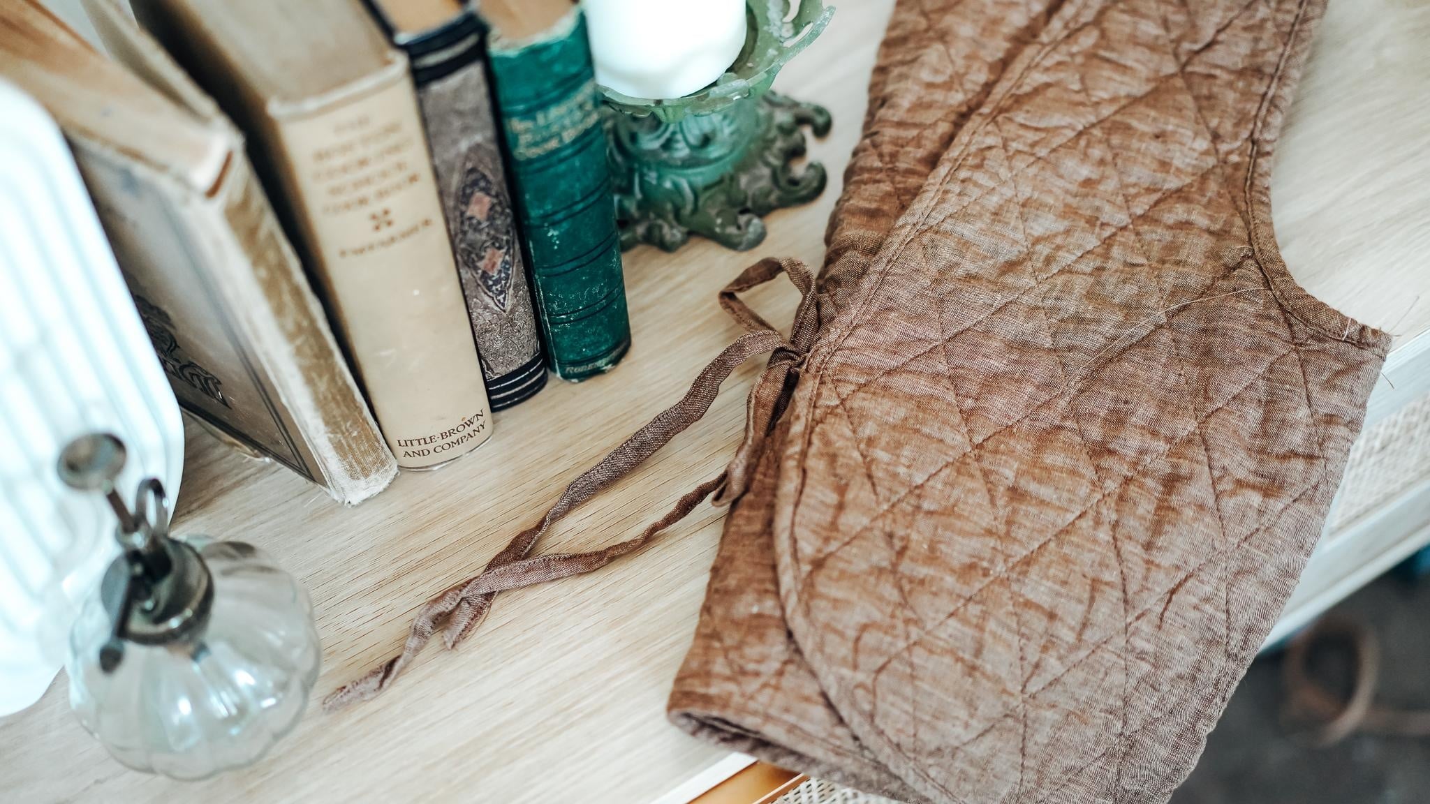 Quilted Linen Vest - student project