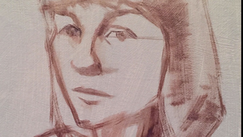 Underpainting from a photo using Kristy Gordon's method