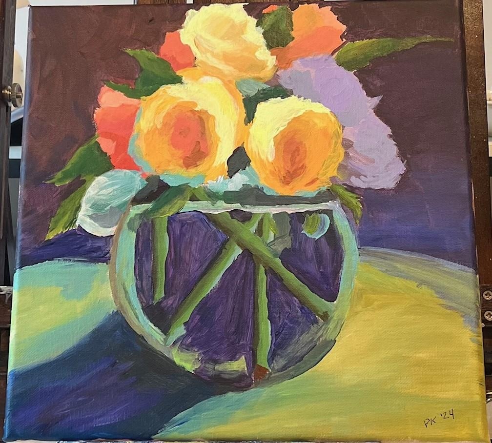 Orange Flowers - student project