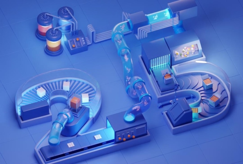 Blender 3D Motion loop animation
