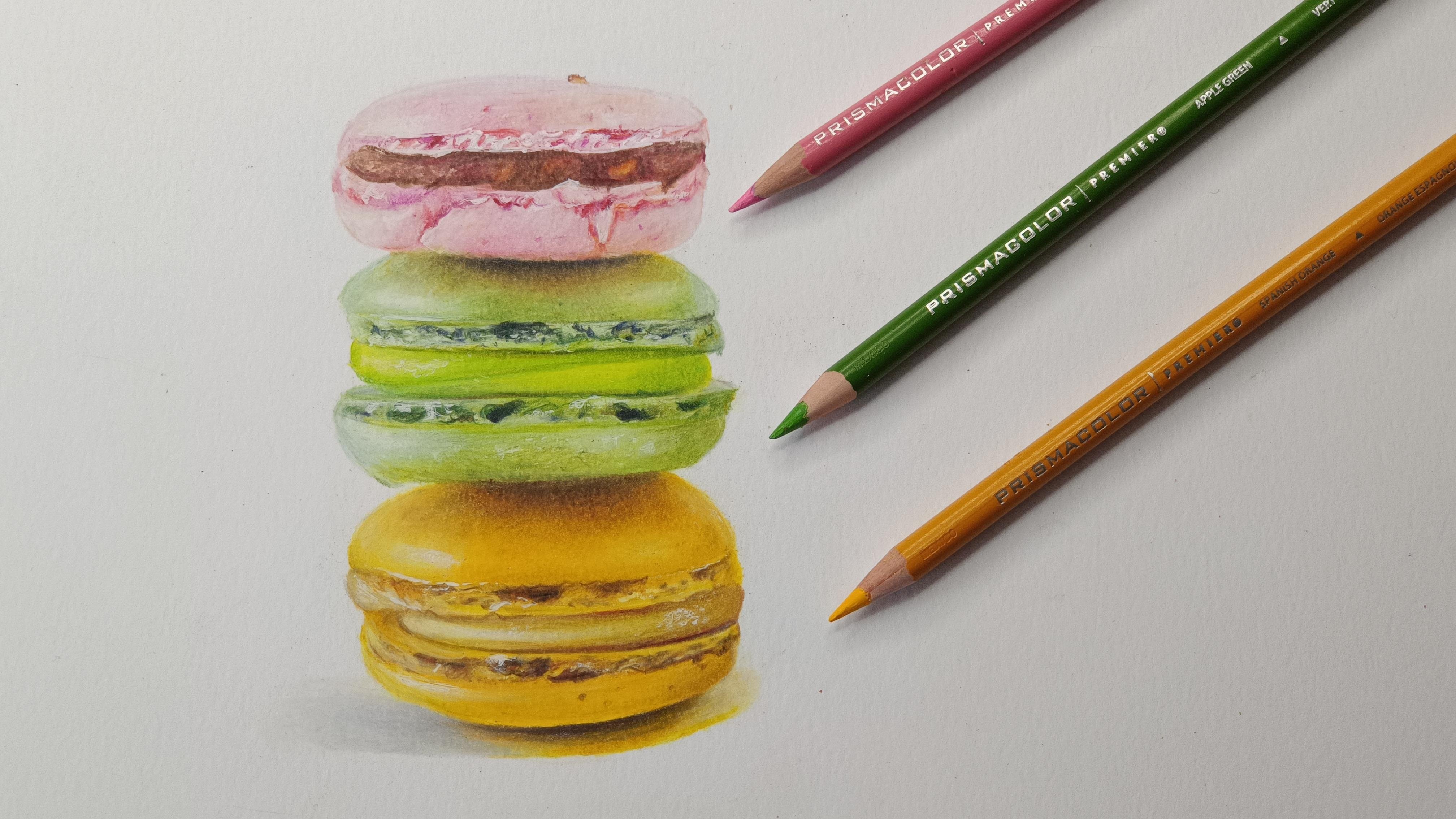 Macaron Illustration - student project