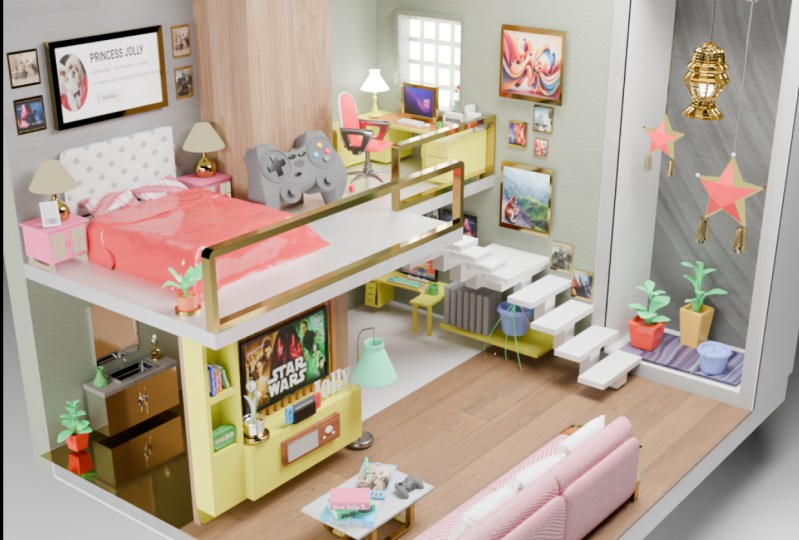 Jolly's Loft Type Dream House