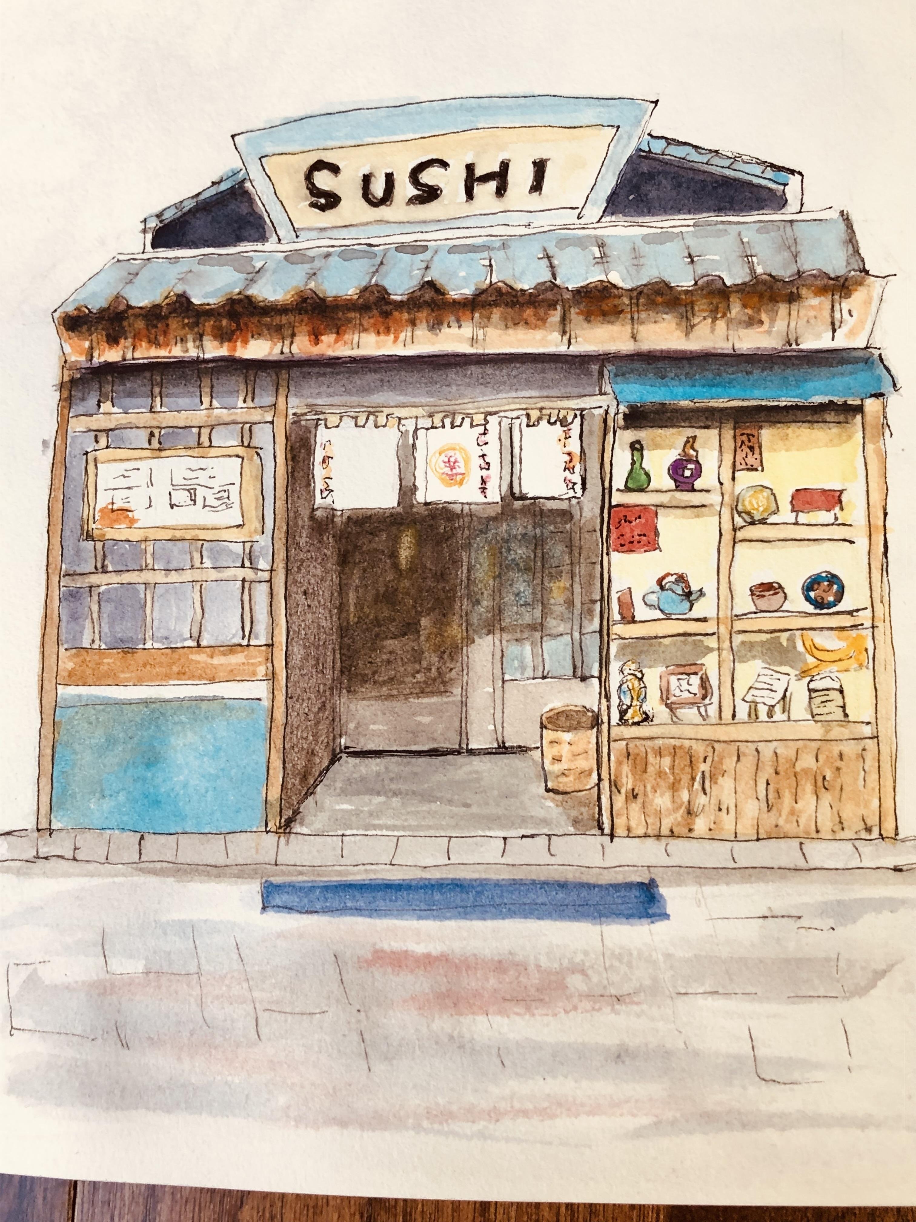 Sushi Bar - student project