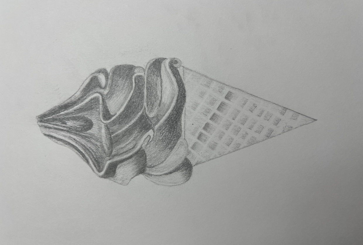 Ice cream cone - student project