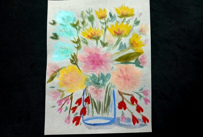 Painting loose Florals