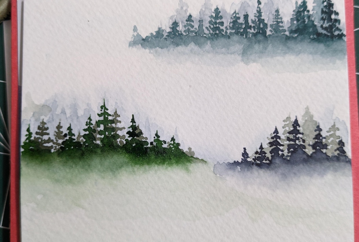 Practices - misty mountain landscapes
