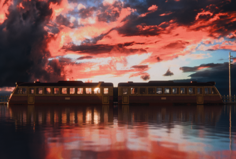 Spirited Away Train Scene
