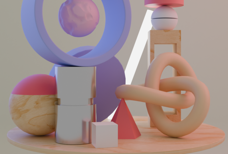 3D composition exercise