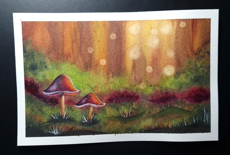 Magical Autumn Mushrooms