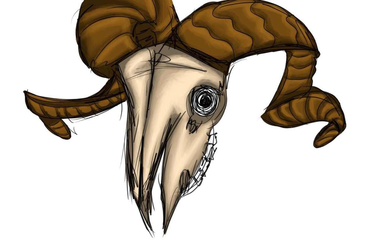 Goat Skull - student project