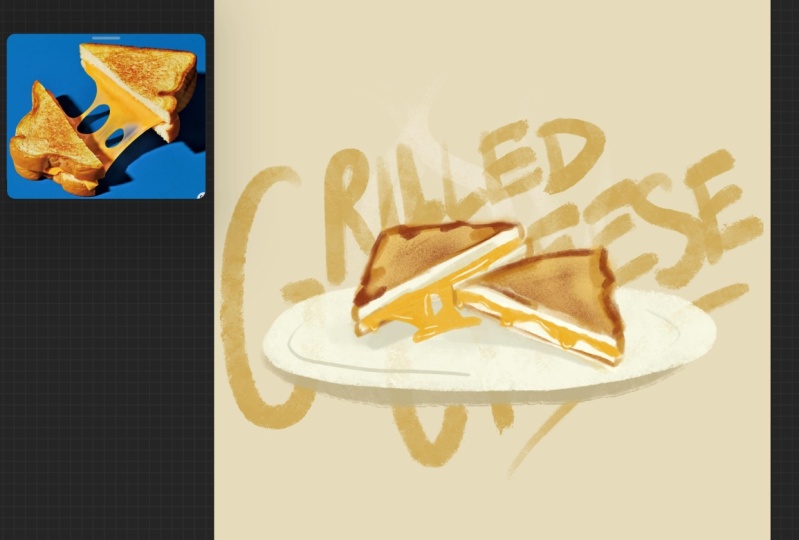 Grilled Cheese Artwork